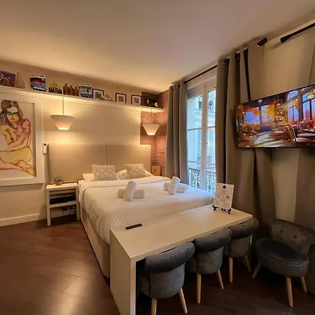 Marais-studio, Rue Simon Le Franc - 3 Places דירה *