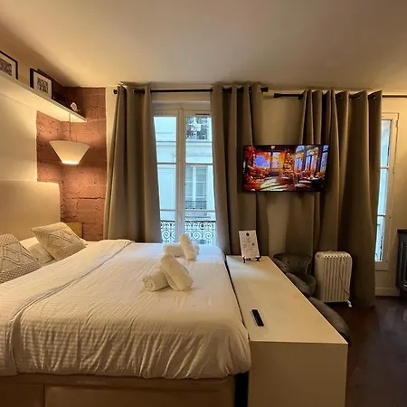 Marais-studio, Rue Simon Le Franc - 3 Places * פריז